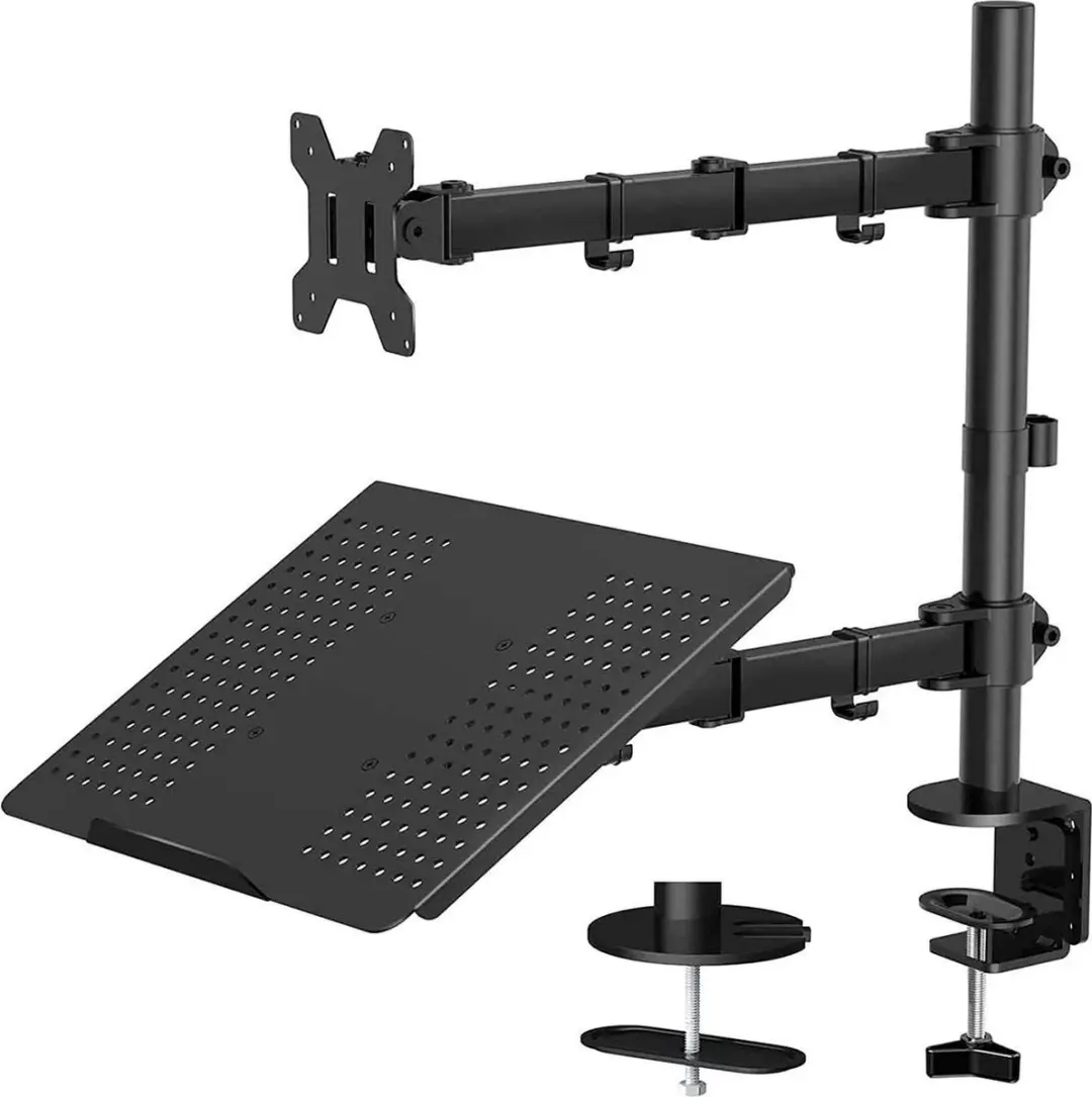NÖRDIC MM10 Monitor & Laptop Houder 13-27" - Zwart