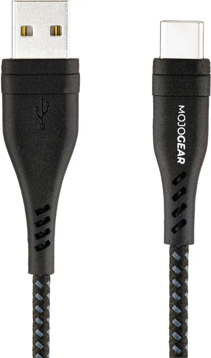 MOJOGEAR MG-16-x5 USB-C naar USB Kabel - 1,5m - 5 Stuks - Zwart