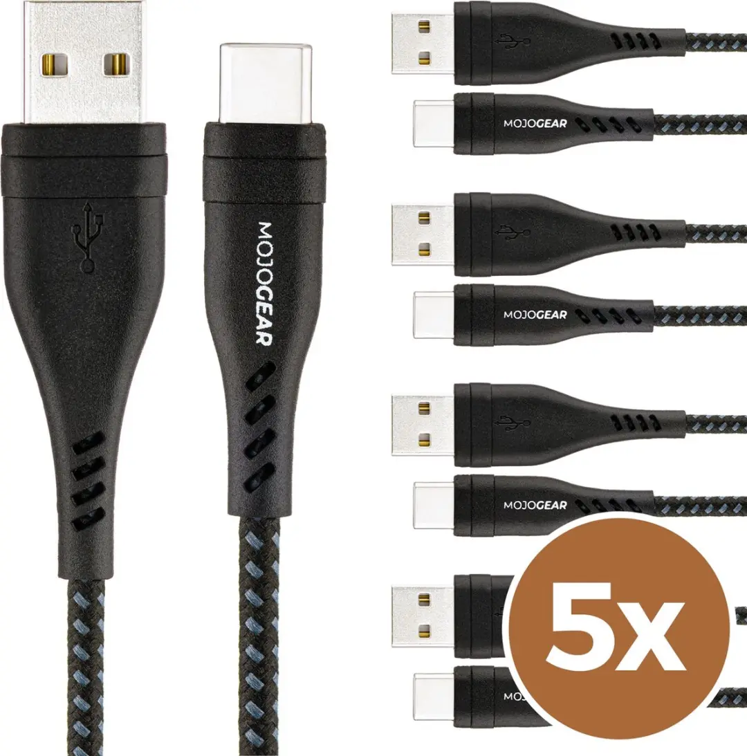 MOJOGEAR MG-16-x5 USB-C naar USB Kabel