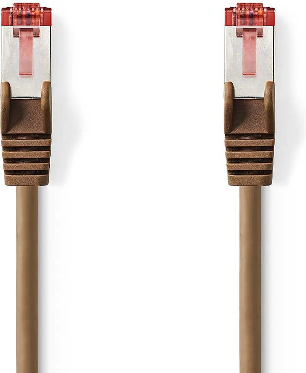 Nedis CAT6 Netwerkkabel RJ45 Male - 30m - Bruin