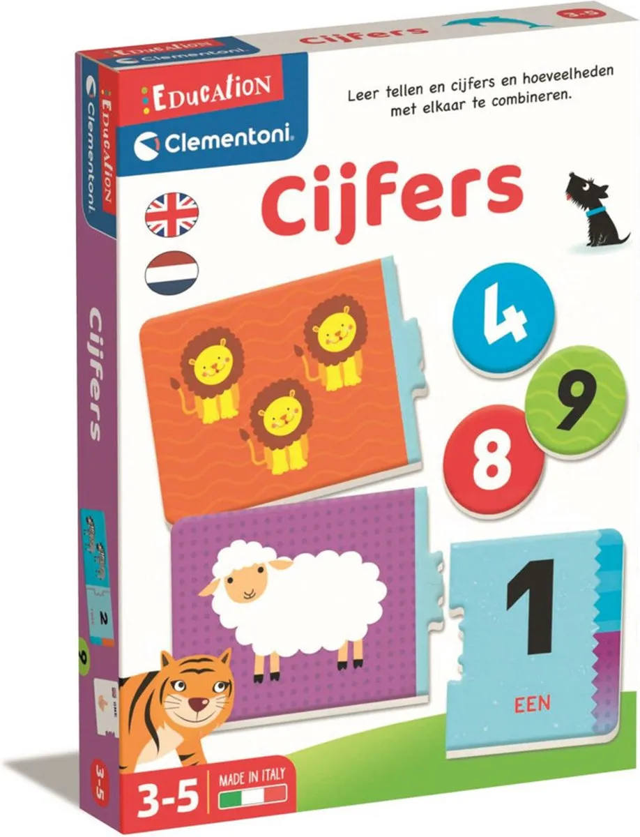 Clementoni Leren Tellen Puzzel 56175