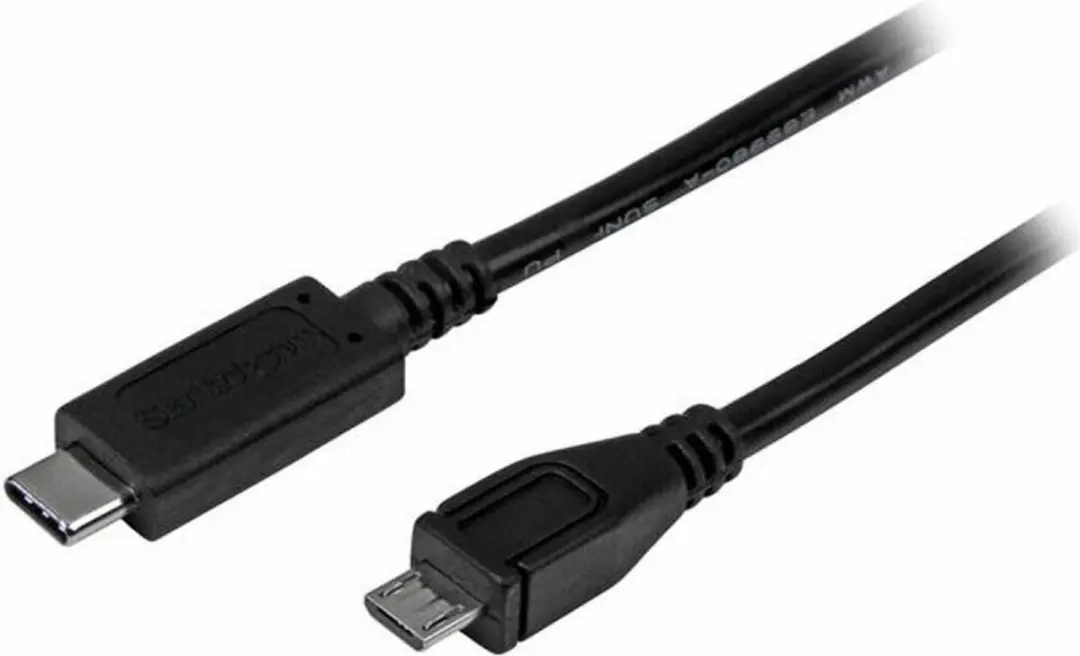 Startech USB2CUB1M USB-C naar USB 2.0 Micro - 1m - Zwart