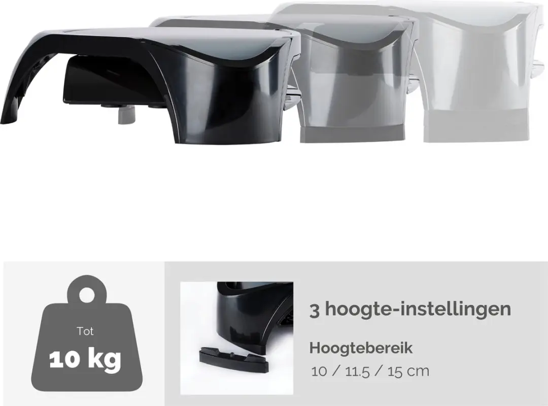 Fellowes monitor standaard Smart Suites Plus, zwart