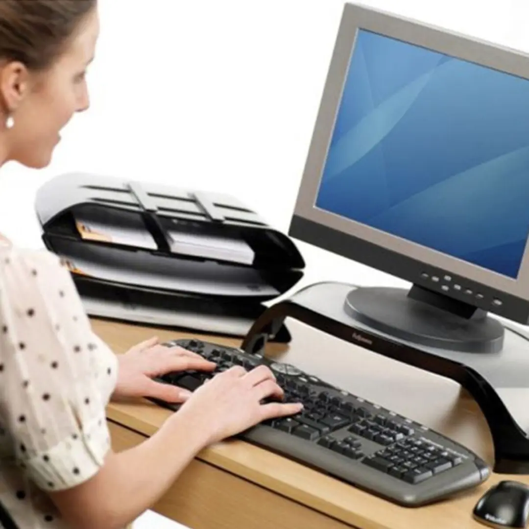 Fellowes monitor standaard Smart Suites Plus, zwart