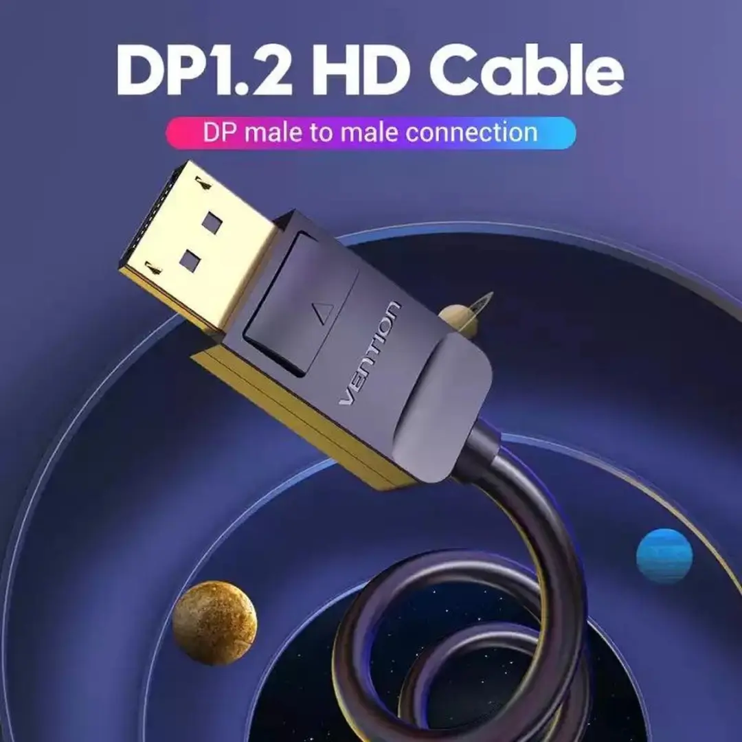 Vention DisplayPort Kabel DP - 4K 3M - Zwart