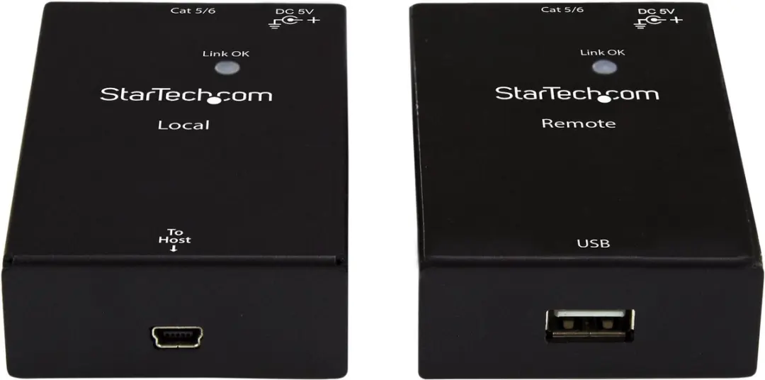 Startech USB2001EXTV USB 2.0 Extender - 50m - Zwart