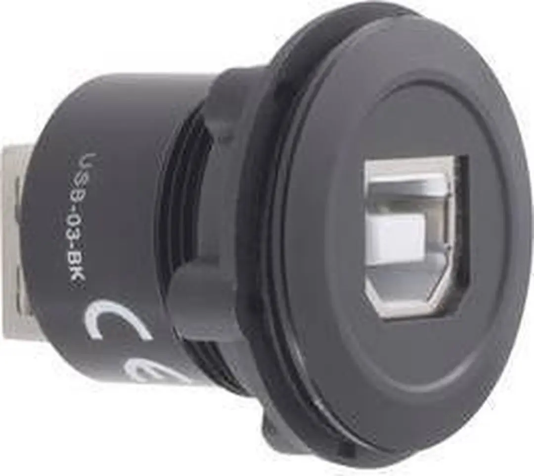 Tru Components USB-03-BK Inbouw USB-bus 2.0