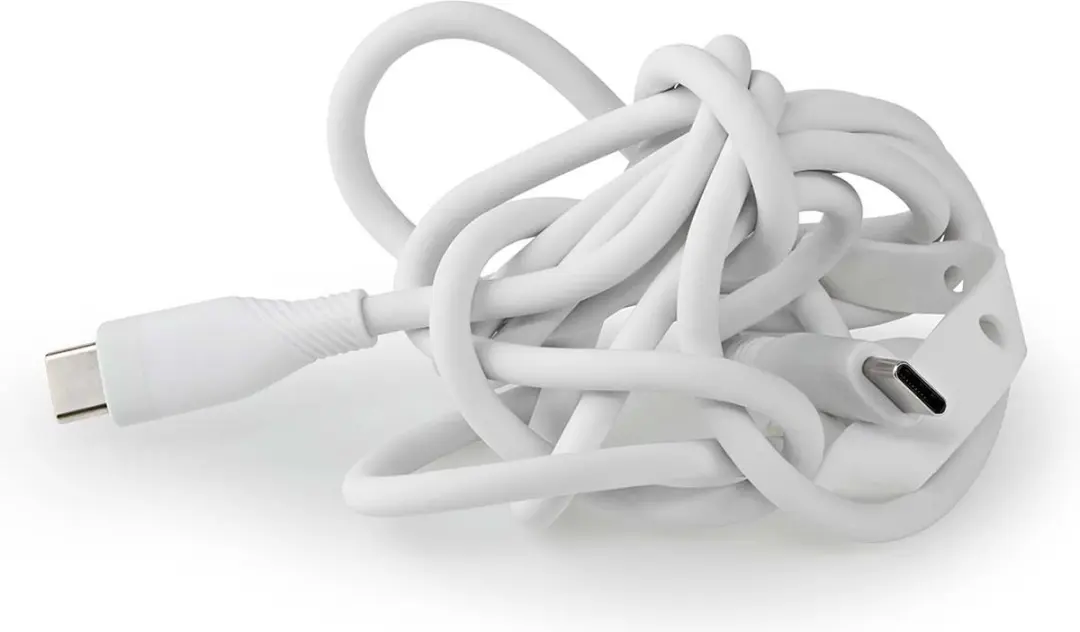 Nedis USB-C Kabel 60W 1.5m - Wit - afbeelding 6 van 6