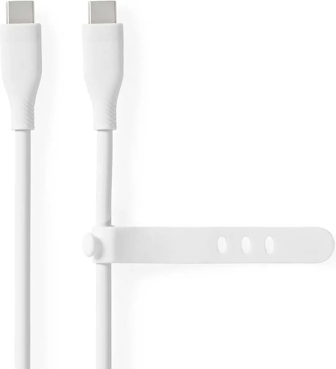 Nedis USB-C Kabel 60W 1.5m - Wit