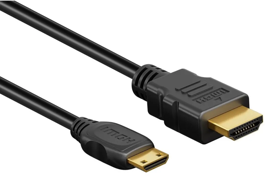 Goobay Mini HDMI HDMI2.1 Kabel 8K 60Hz HDR 1m