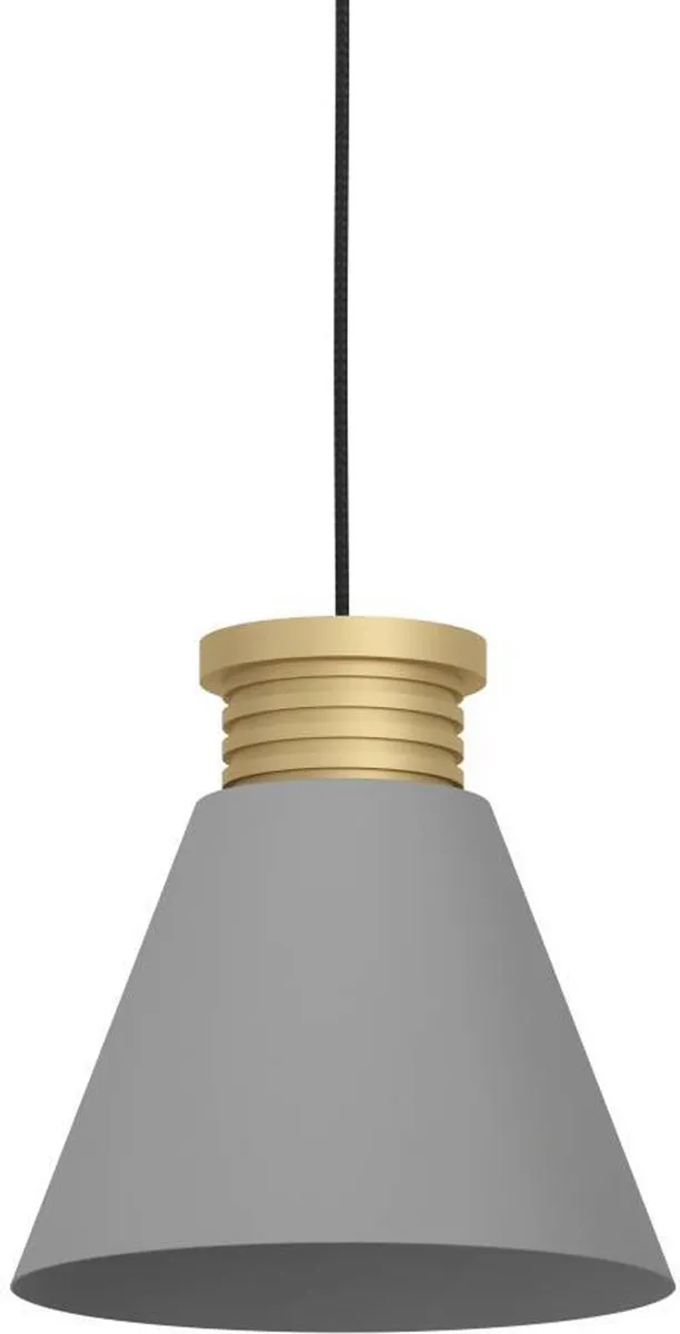 Eglo Twicken Hanglamp Ø22cm - Grijs/Goud