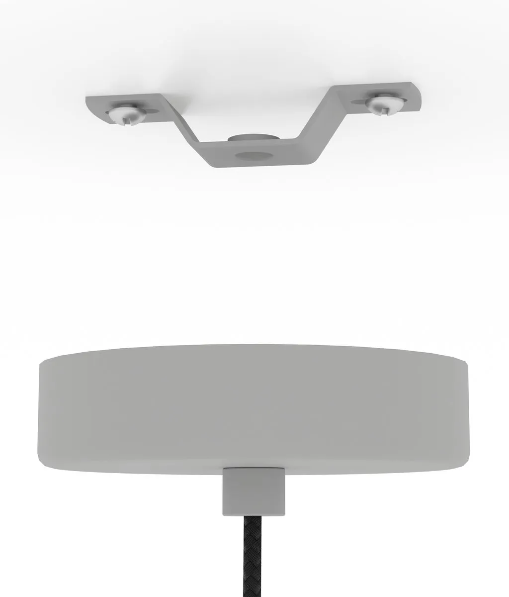 Eglo Twicken Hanglamp Ø22cm - Grijs/Goud