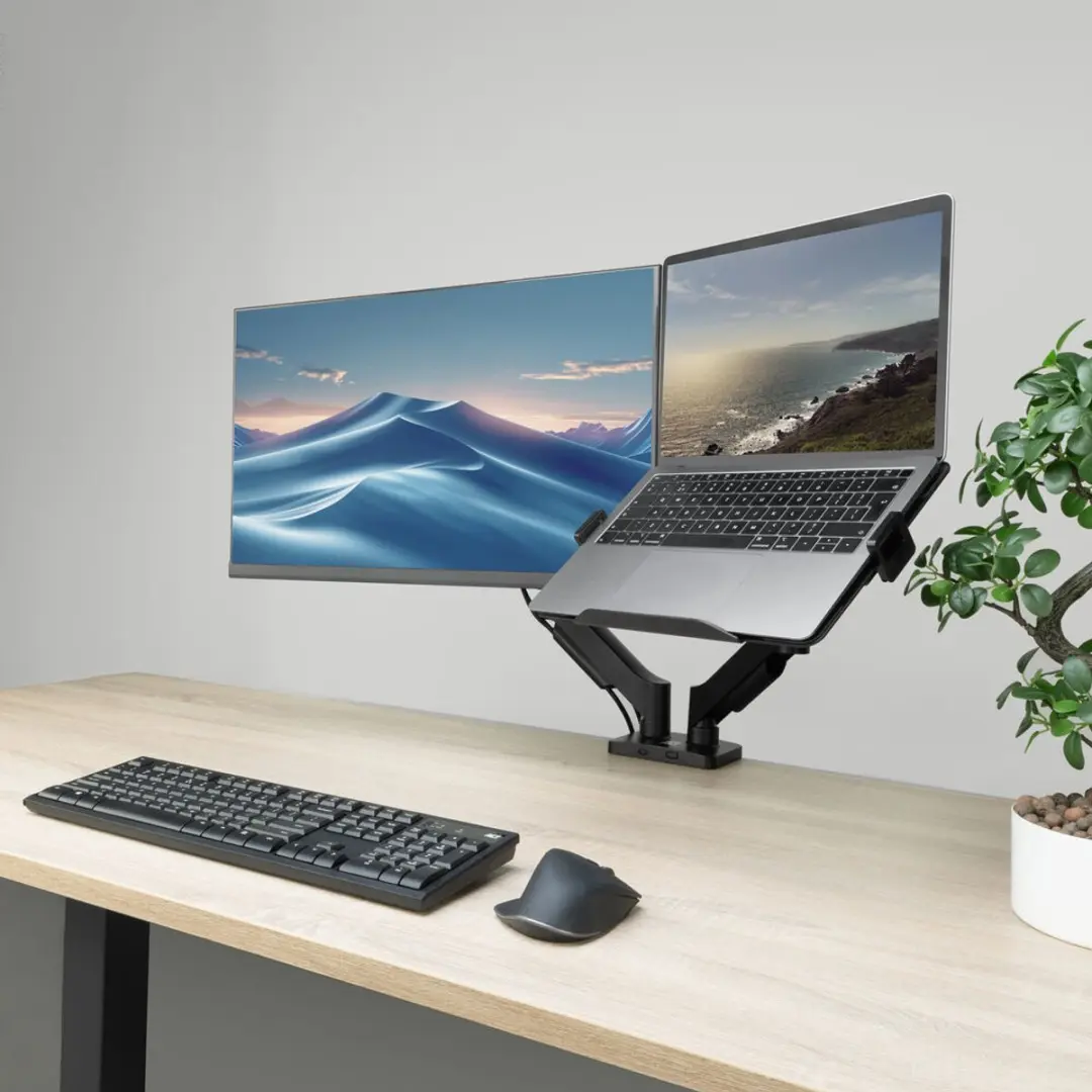 ACT AC8346 Universele Laptophouder - 11.6-17.3" - Zwart - afbeelding 6 van 6