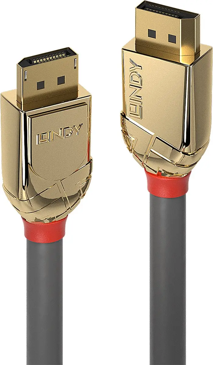 Lindy DisplayPort Kabel 2m - 36292 - Grijs