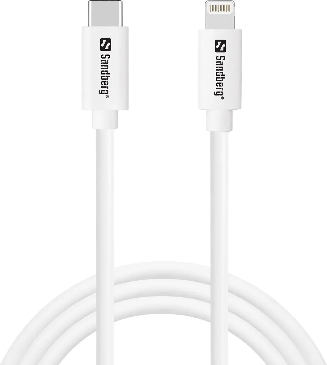 Sandberg 136-58 Lightning-kabel 1m
