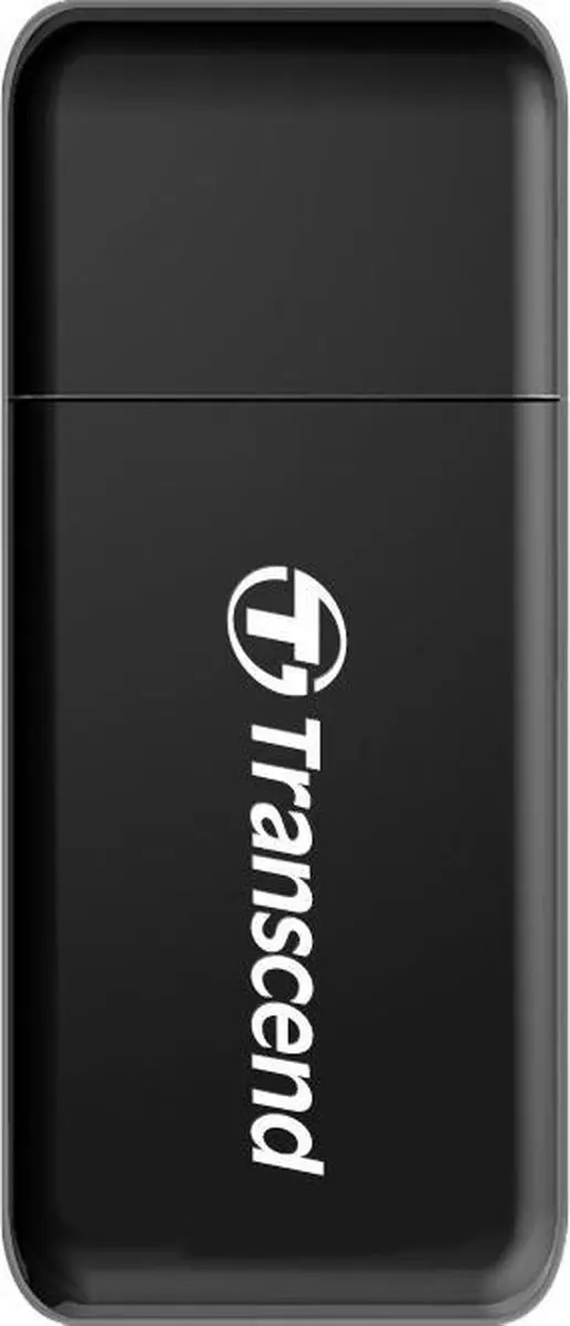 Transcend RDF5K Externe Geheugenkaartlezer USB-A 3.2 Gen 1 - Zwart