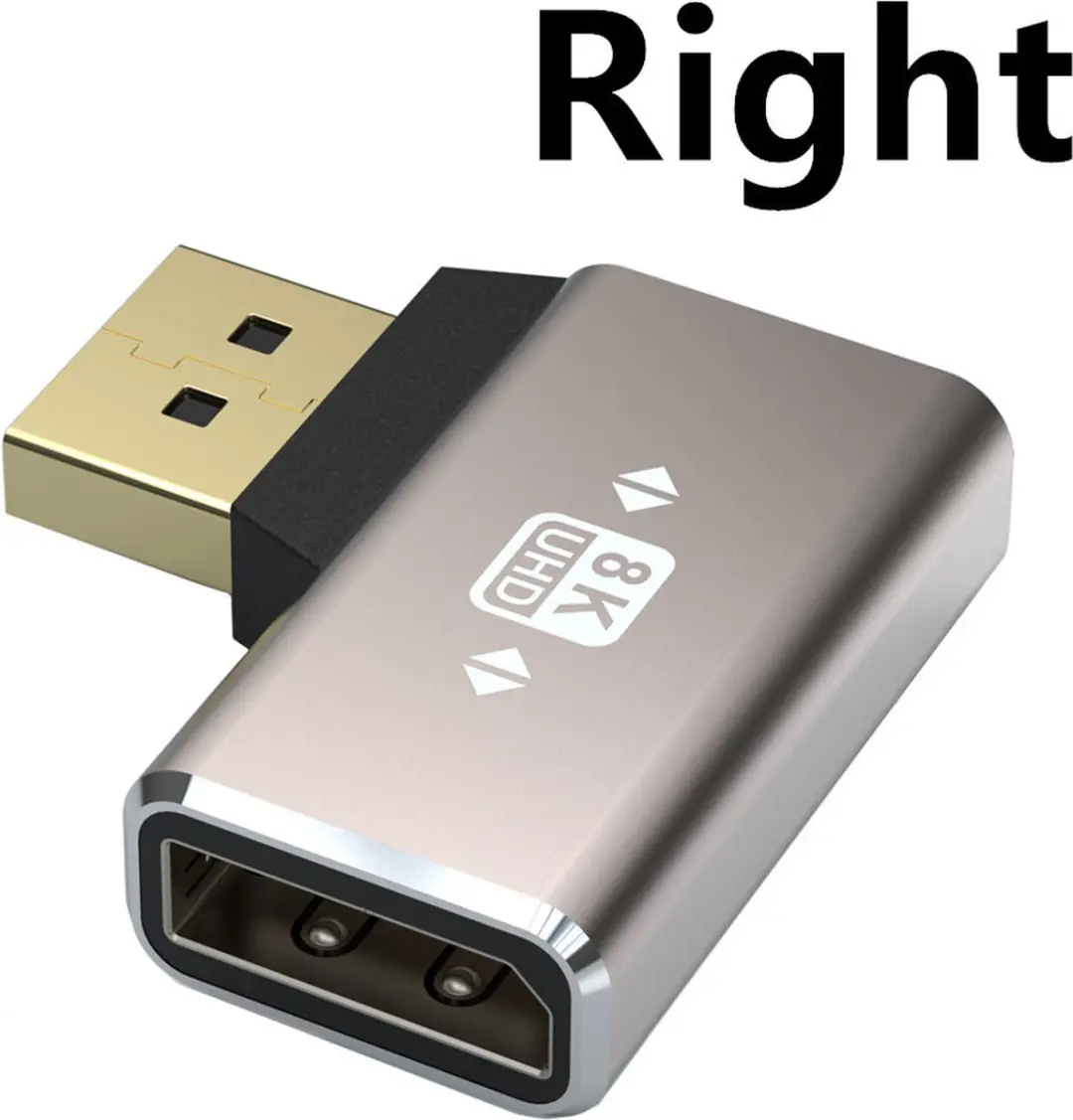 NÖRDIC DisplayPort Haakse Adapter DP-405