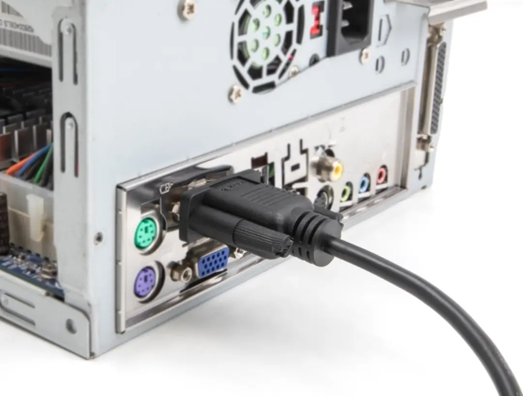 Delock RS-232 D-Sub9 Kabel - 0.5m - Zwart
