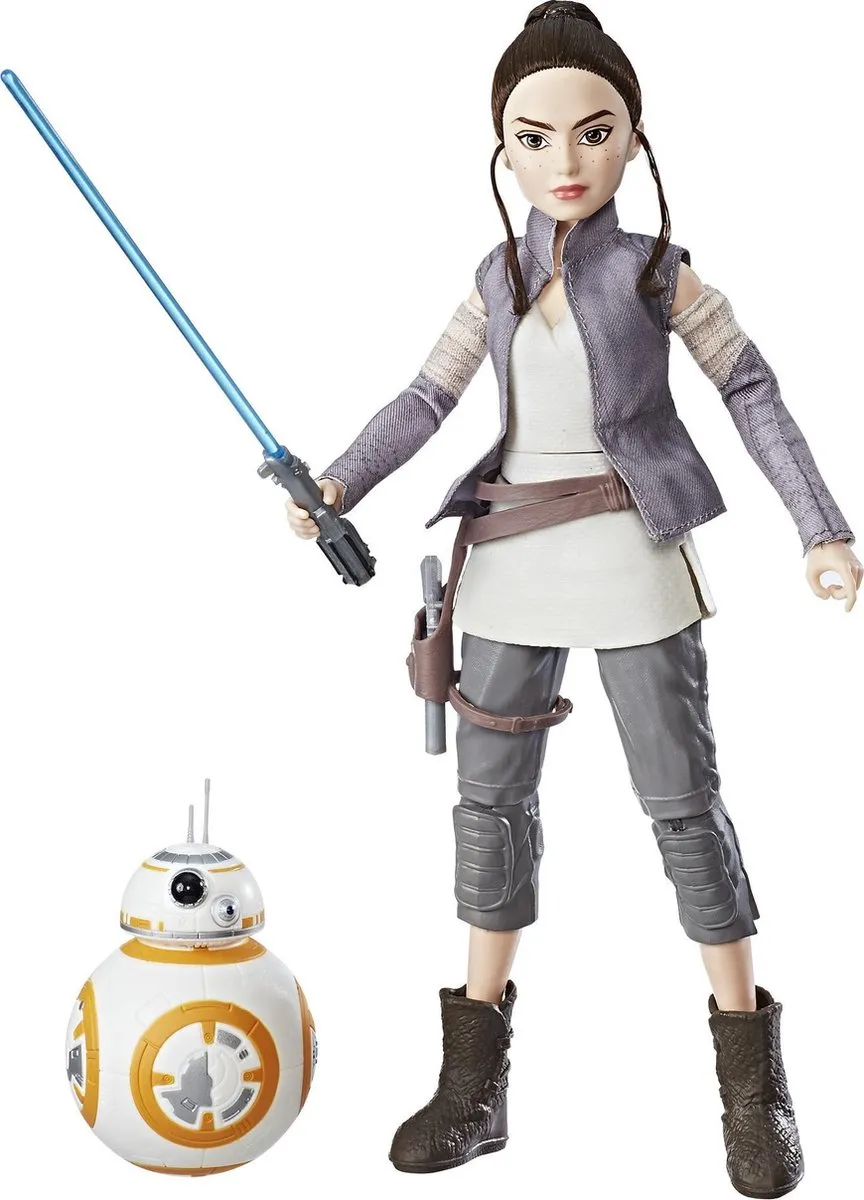 Star Wars Forces of Destiny Rey & BB-8 Speelfiguur 28cm