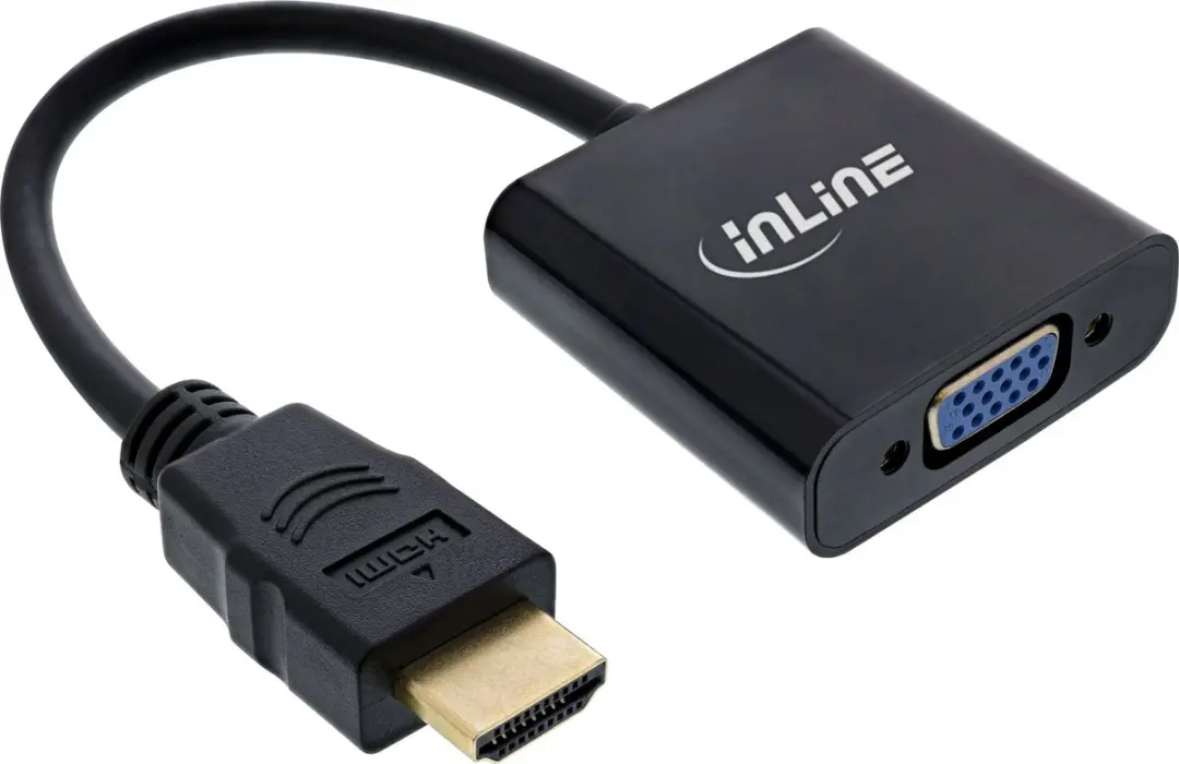 InLine HDMI naar VGA Converterkabel