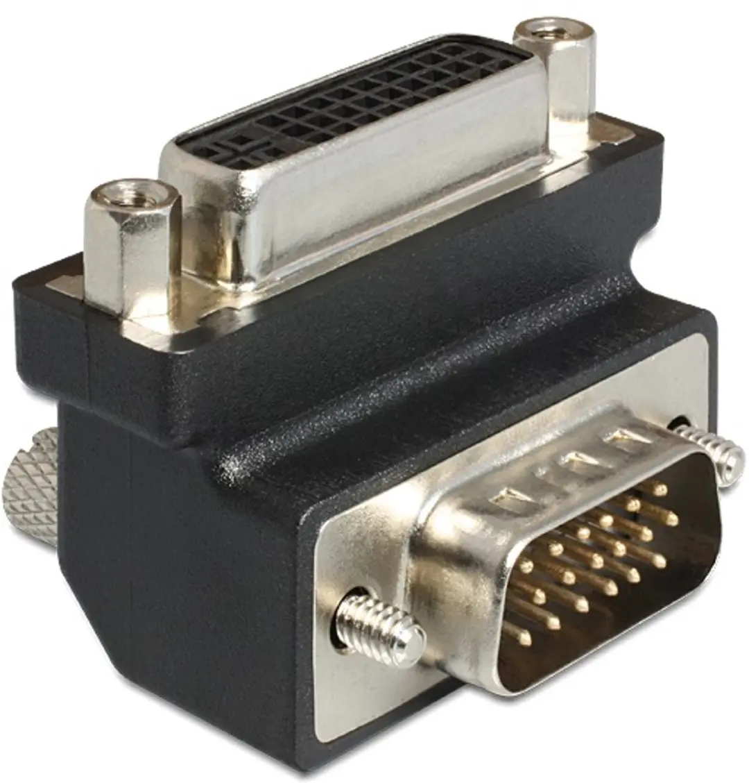 Delock DVI naar VGA 90° Adapter
