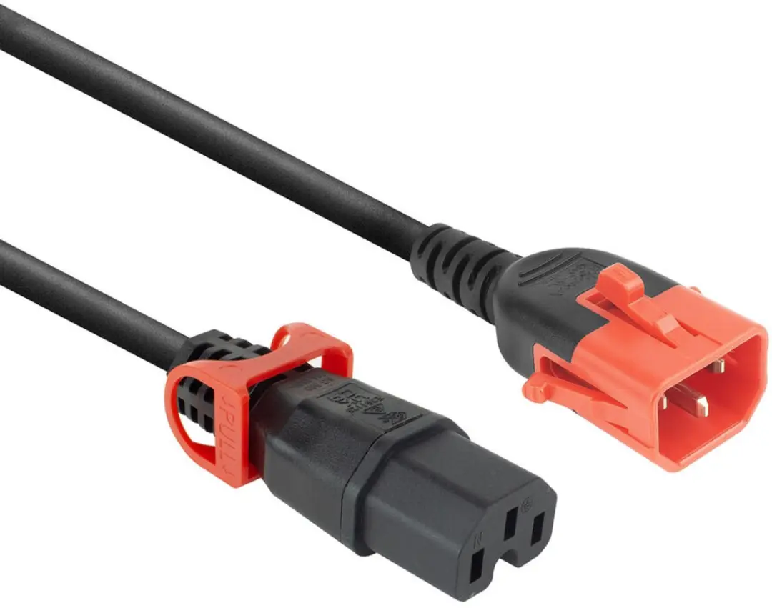 ACT PC3876 PL0043 Netsnoer C14-C15 3m