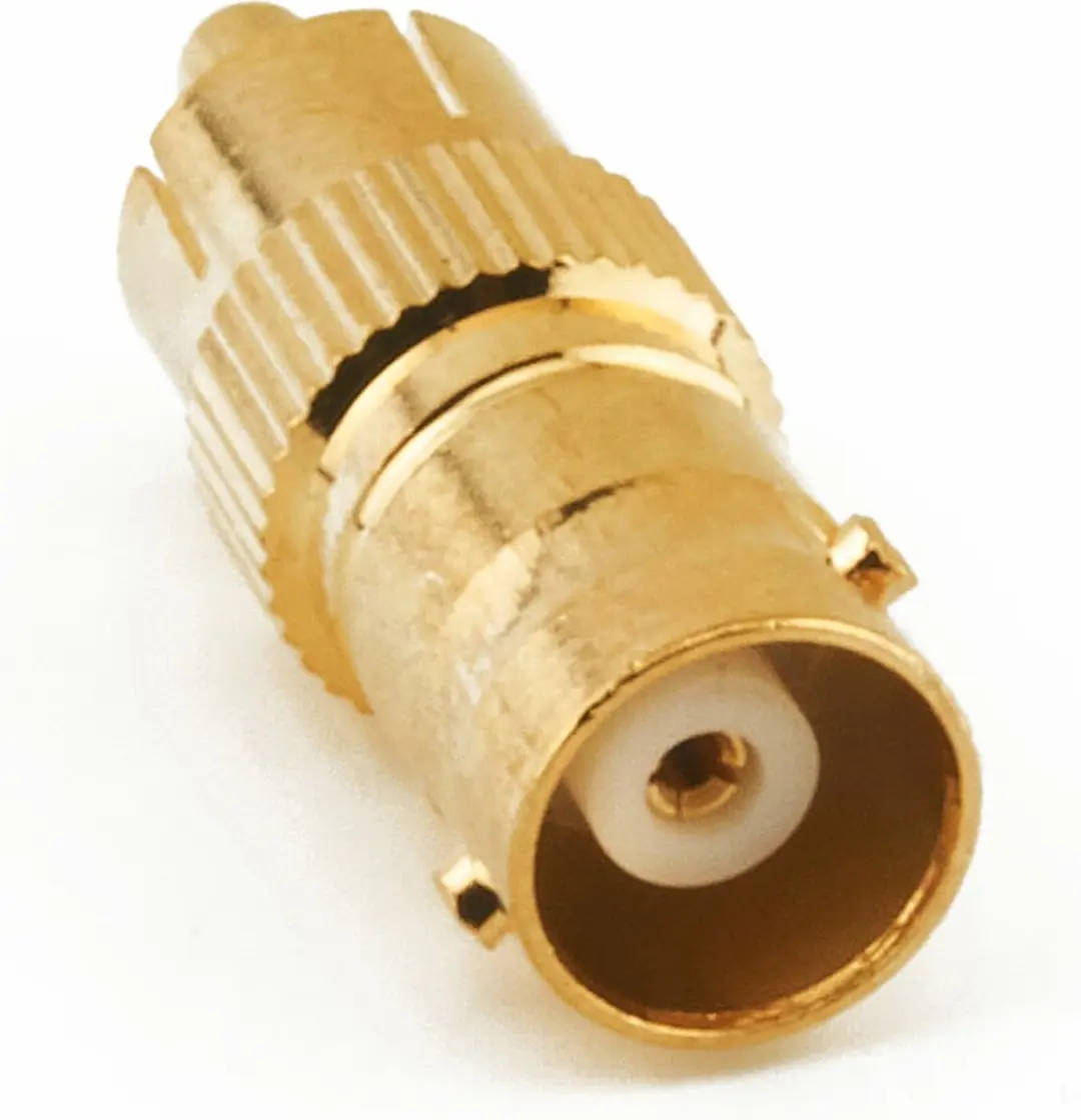 Deltaco MM-60 BNC naar RCA Adapter - Goud
