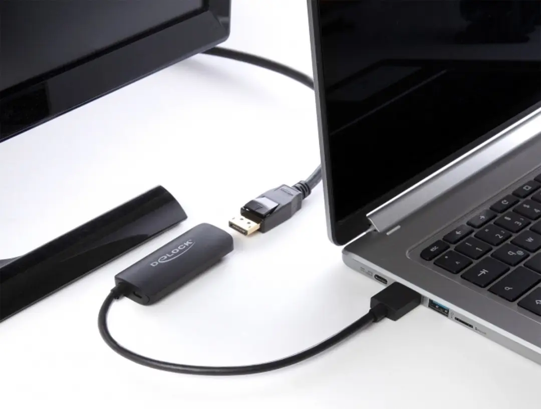 Delock HDMI naar DisplayPort Adapter 8K - Zwart