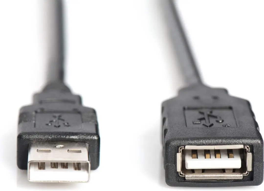 Digitus DA-73100-1 USB 2.0 Actieve Verlengkabel - Zwart