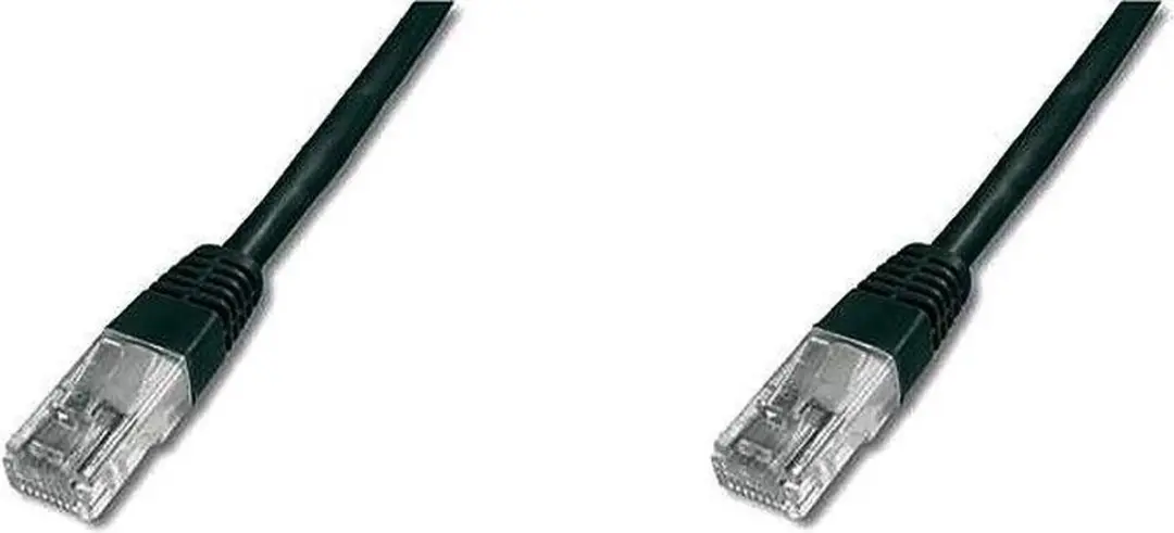 Digitus DK-1511-030/BLACK RJ45 Netwerkkabel CAT5e 3m - Zwart