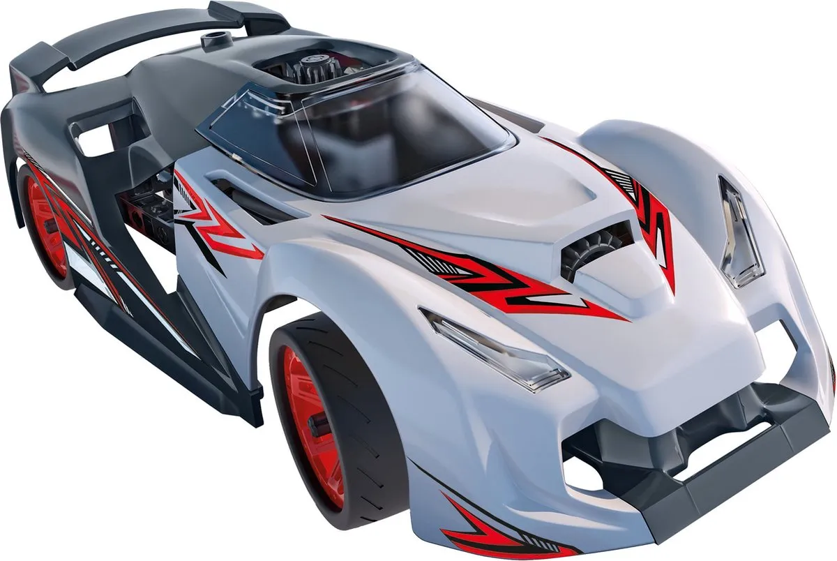 Clementoni Mechanics Hypercar Model Kit - 100 Onderdelen - Racer