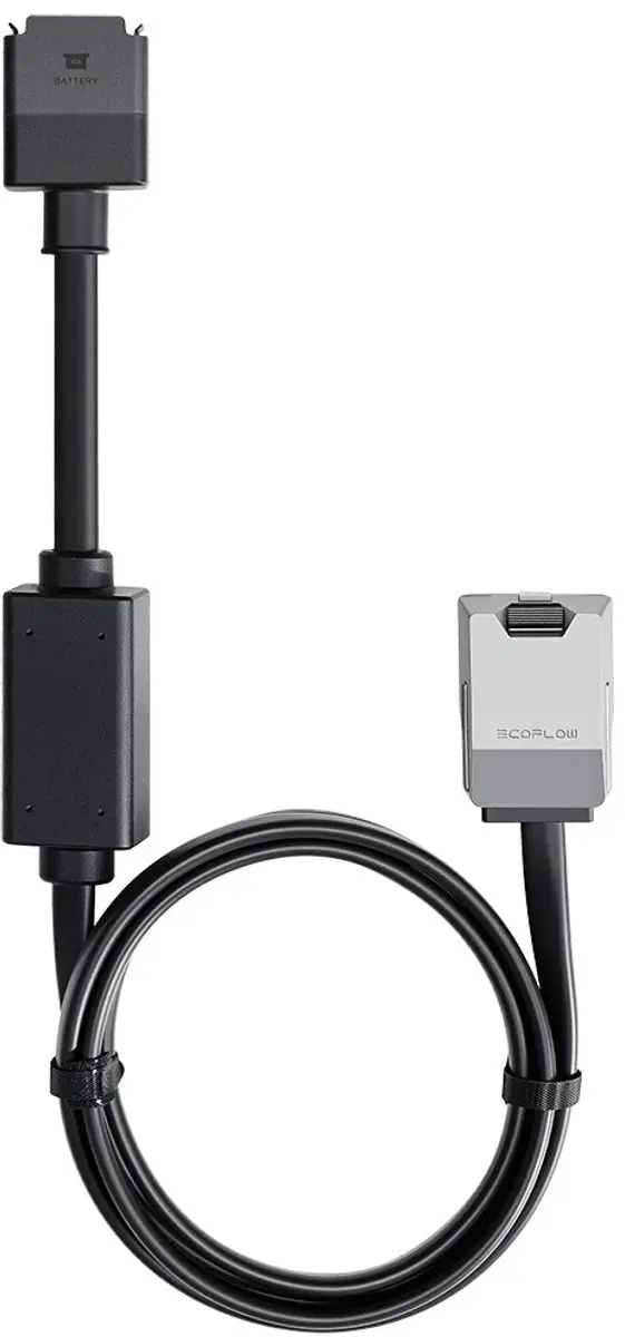 EcoFlow Alternator Charger EFL-ALTCHARGER4-8OUTPUT-2M - 2m Zwart