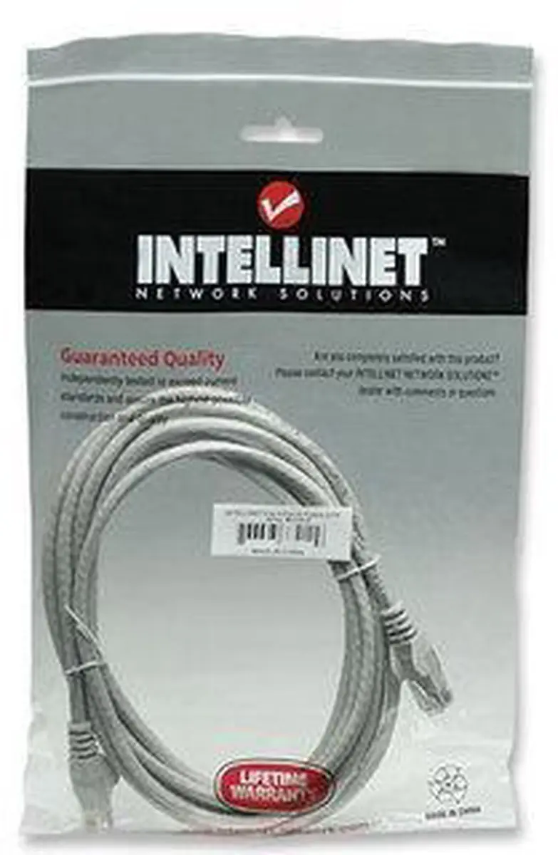 Intellinet 334112 Netwerkkabel RJ45 2m - Grijs