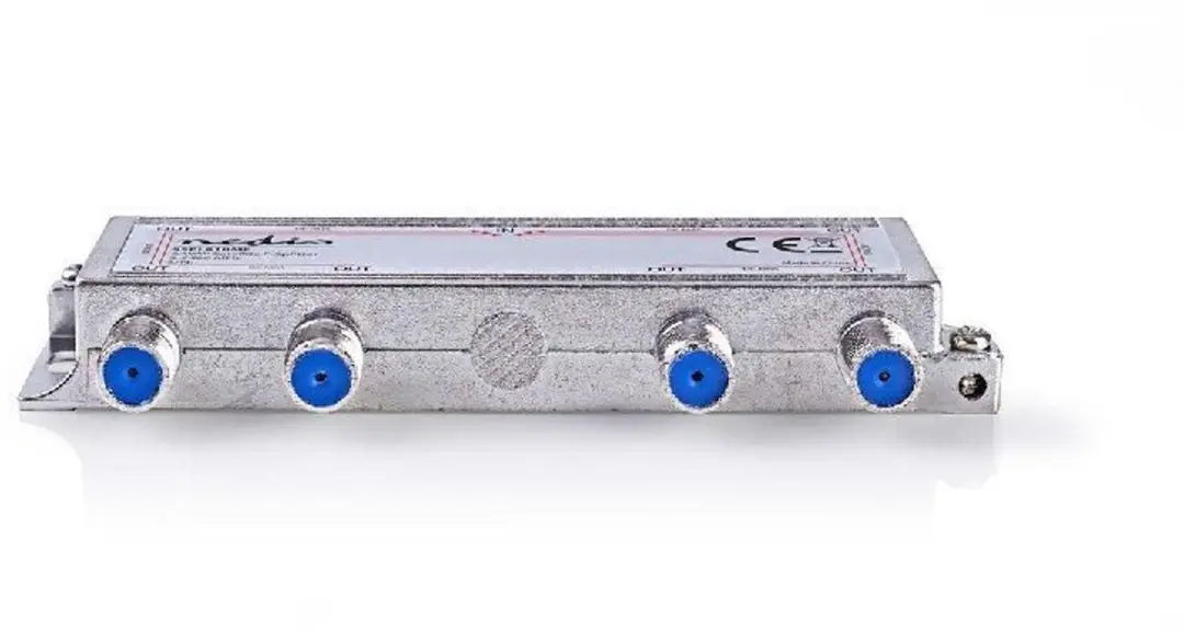 Nedis SSPL610ME Satellietsplitter - 6 Outputs - 17dB - Zilver - afbeelding 6 van 6