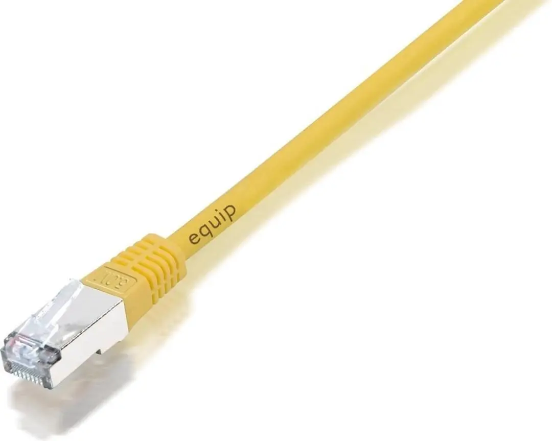 Equip 225460 netwerkkabel 1 m Cat5e F/UTP (FTP) Geel