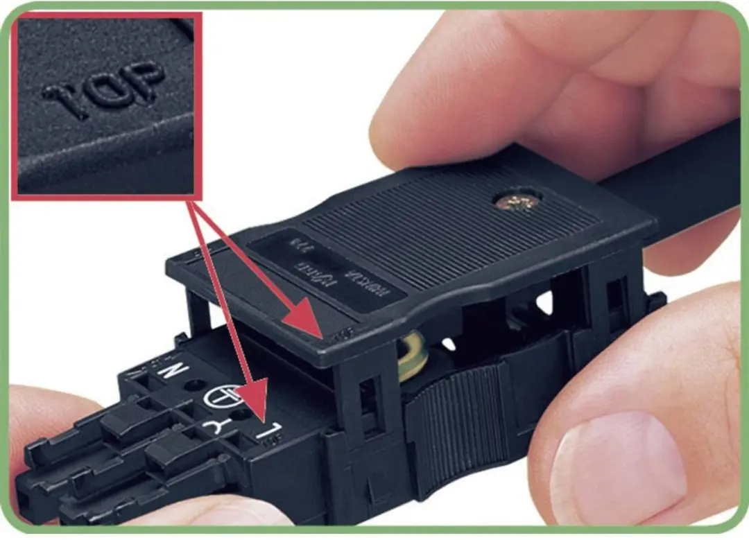 WAGO 770-103/K010-165 Netstekker WINSTA MIDI Bus - 2+PE 25A - Zwart