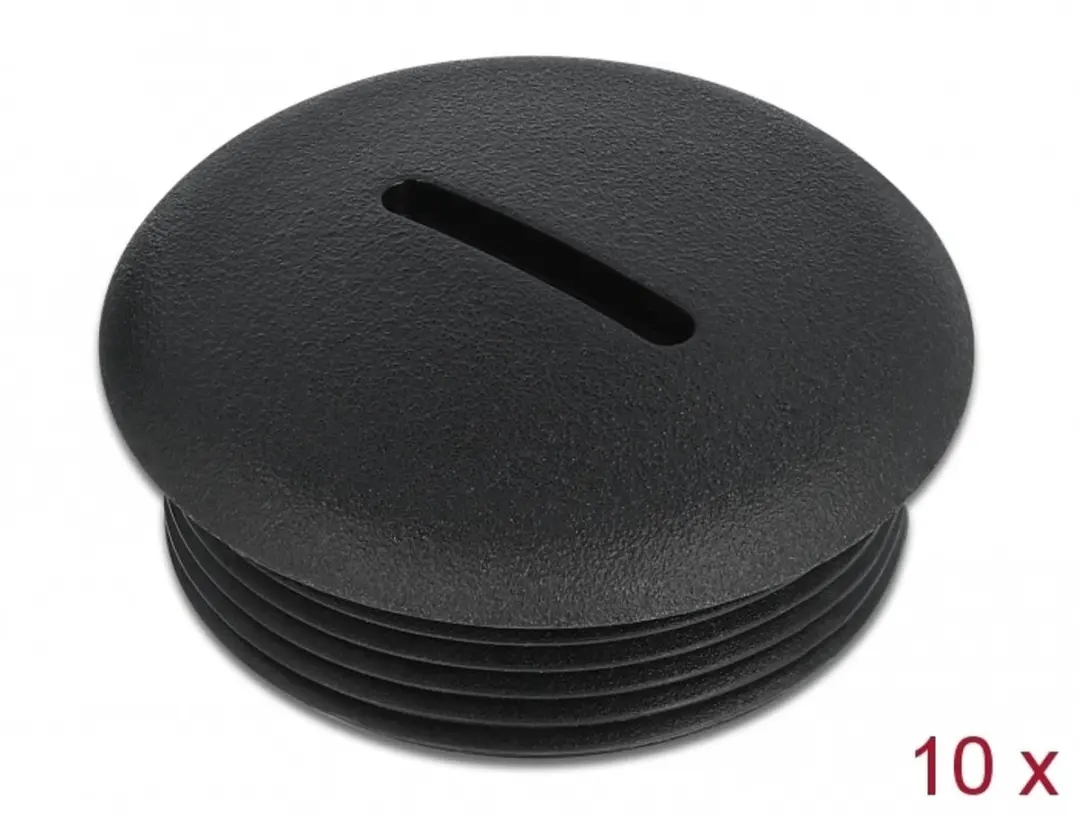 Delock Sealing Plug M32 x 1.5 black 10 pieces