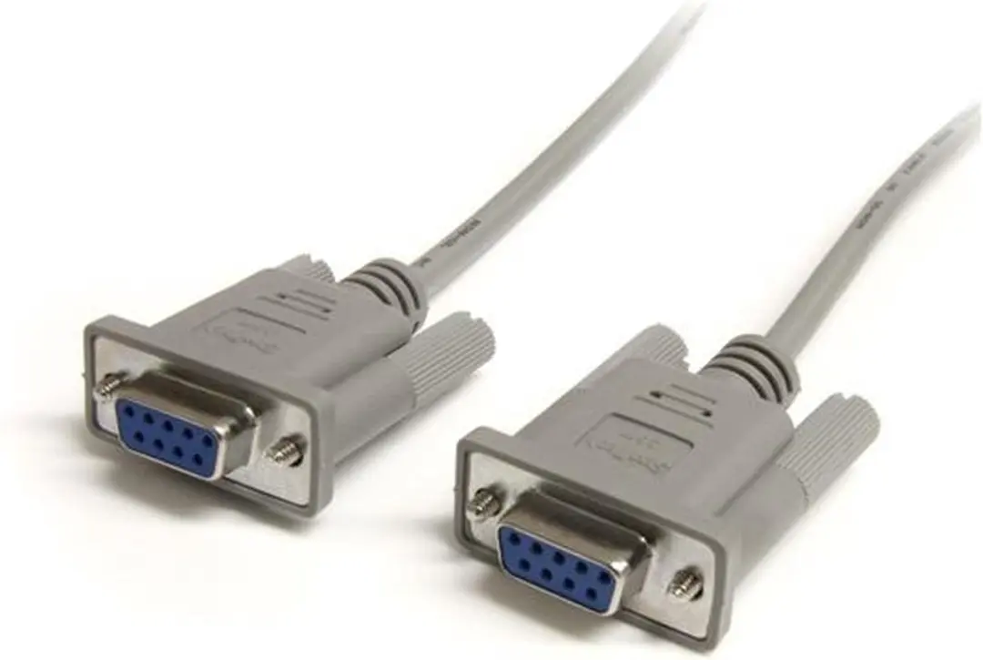 Startech MXT100FF Seriële DB9 Kabel 1,8m - Grijs
