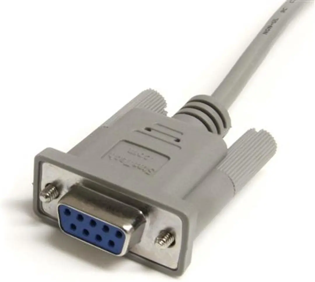 Startech MXT100FF Seriële DB9 Kabel 1,8m - Grijs