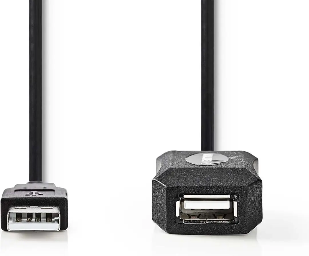 Nedis CCGL60EXTBK200 USB 2.0 Kabel