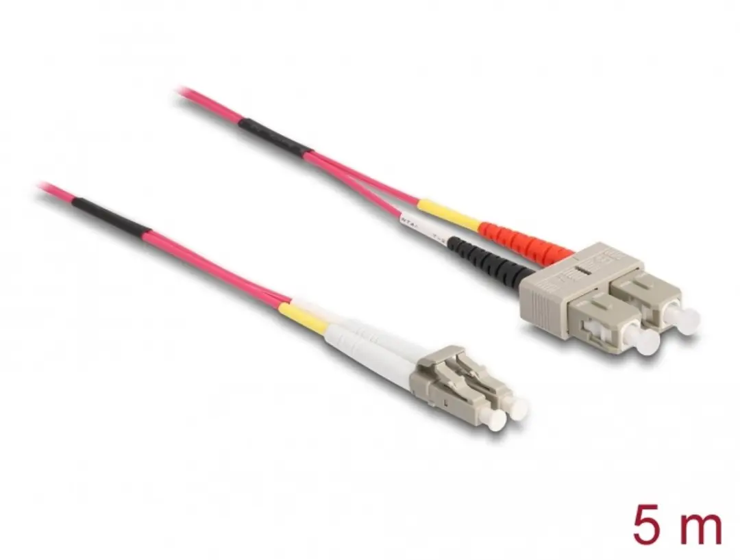 Delock LC-SC OM4 Patchkabel 5m