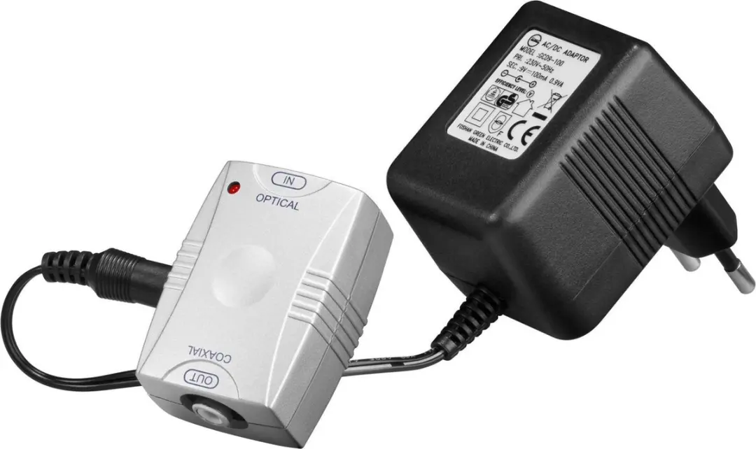 Goobay OKS-48371 Toslink naar Coaxiaal Converter
