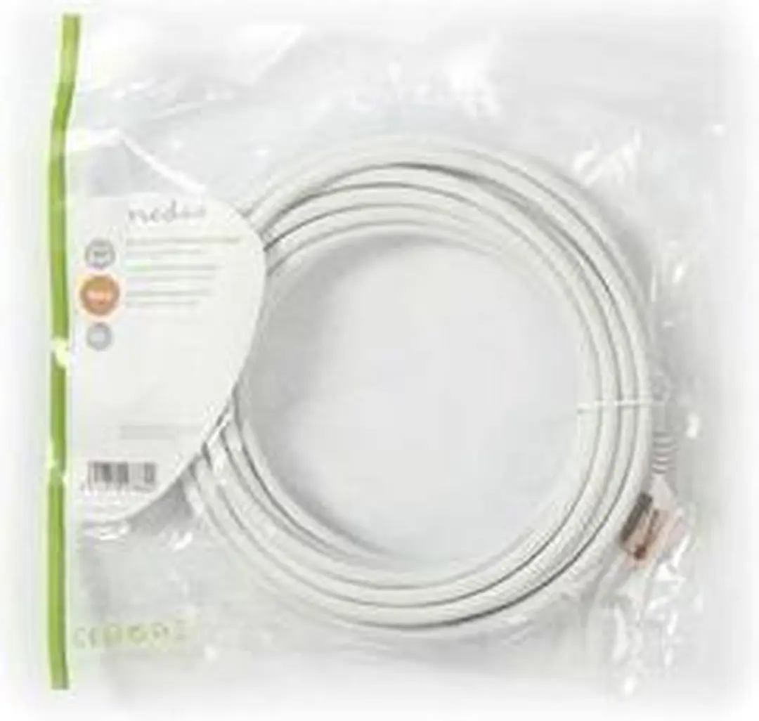 Nedis CAT6 Netwerkkabel CCGP85221WT50 - 5m - Wit