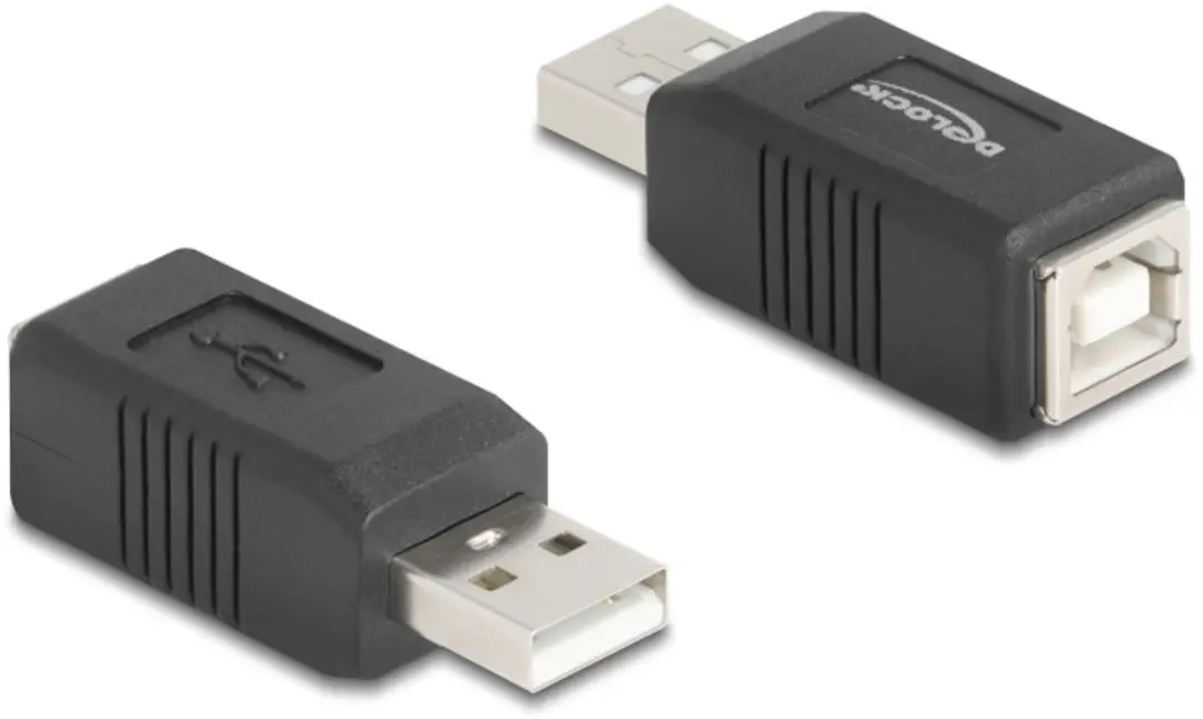 Delock USB 2.0 Adapter Type-A naar Type-B