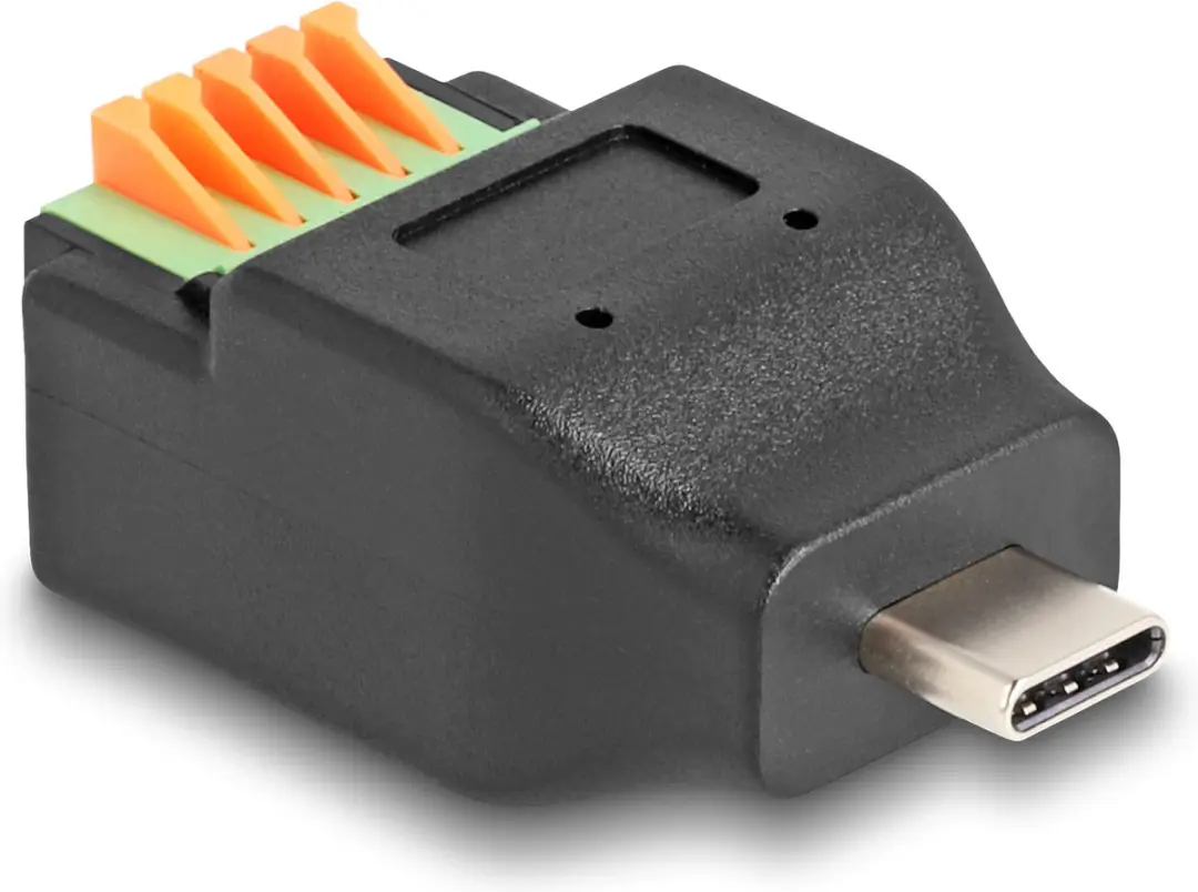 Delock USB-C 2.0 Terminal Block Adapter