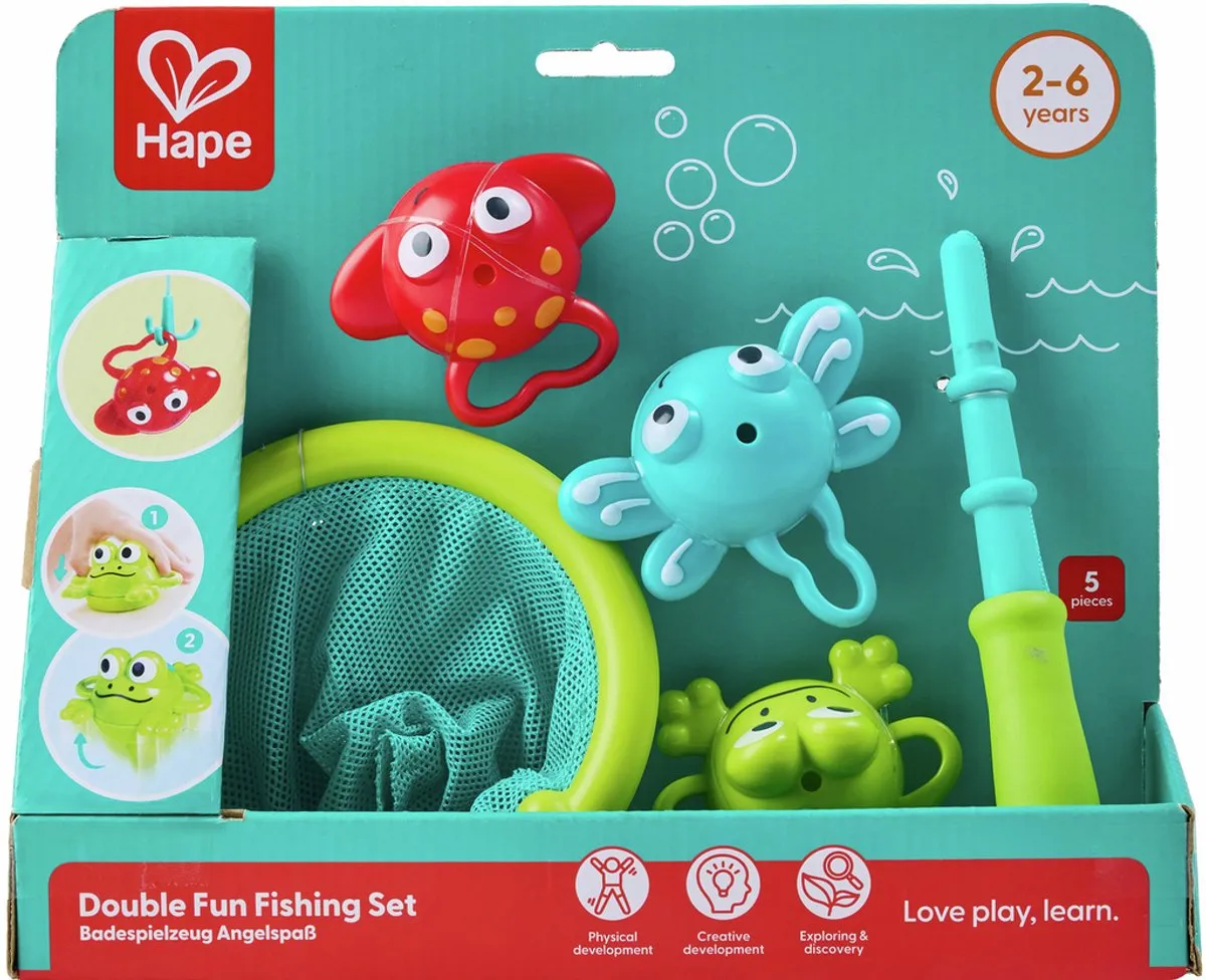 Hape Dubbel Leuke Visset E0214 - Veelkleurig - afbeelding 6 van 6