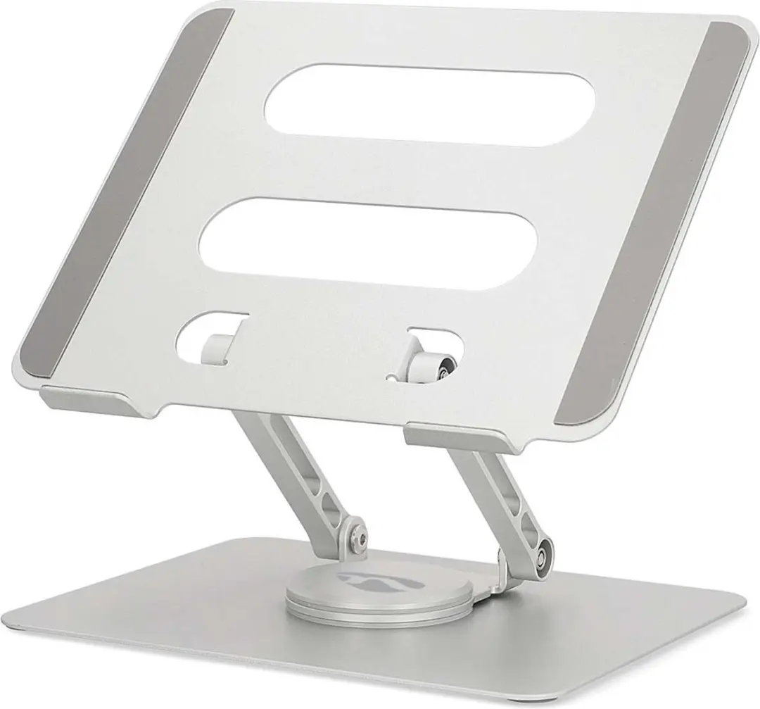 Nedis NBSTND110SI Notebookstandaard 17" - Opvouwbaar - Zilver