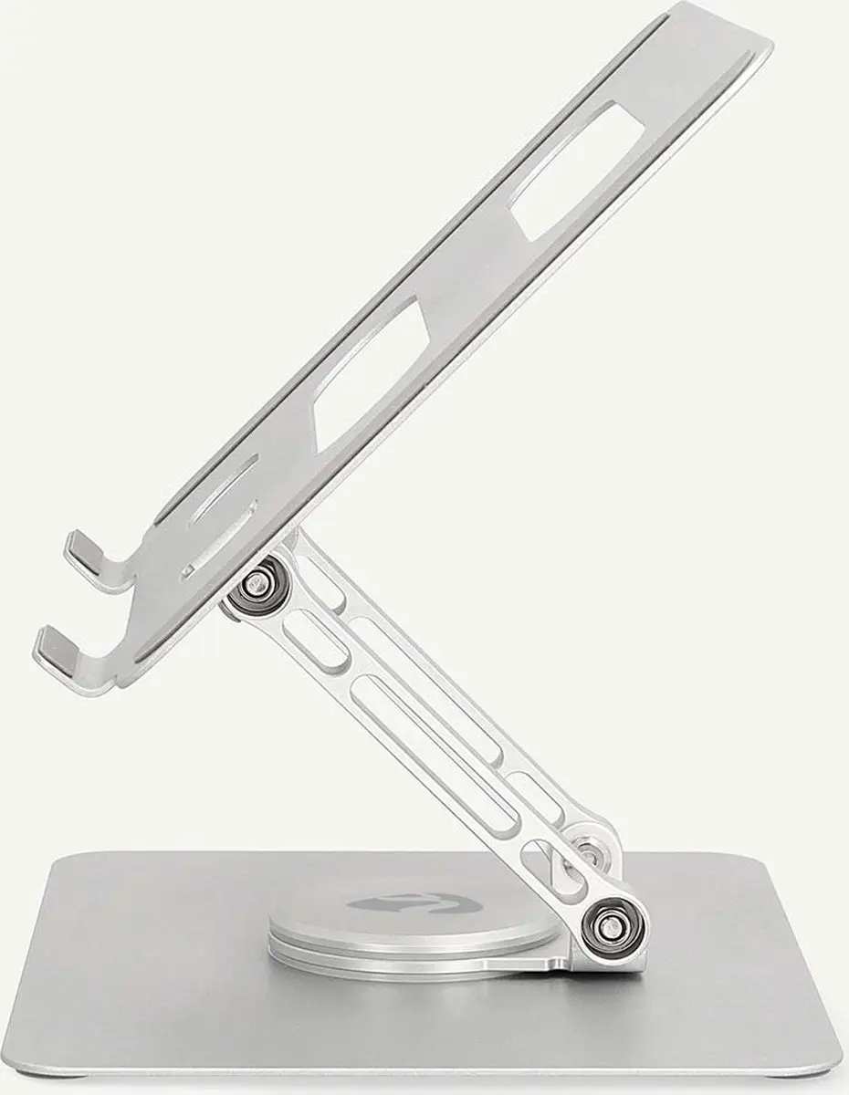 Nedis NBSTND110SI Notebookstandaard 17" - Opvouwbaar - Zilver