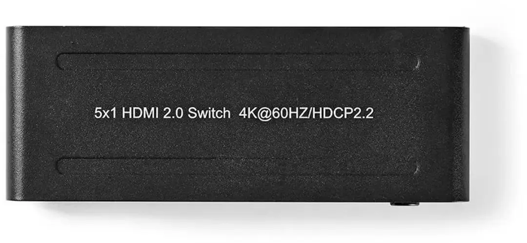 Nedis HDMI-Switch VSWI3475AT 5-Poorts - 4K@60Hz - Antraciet