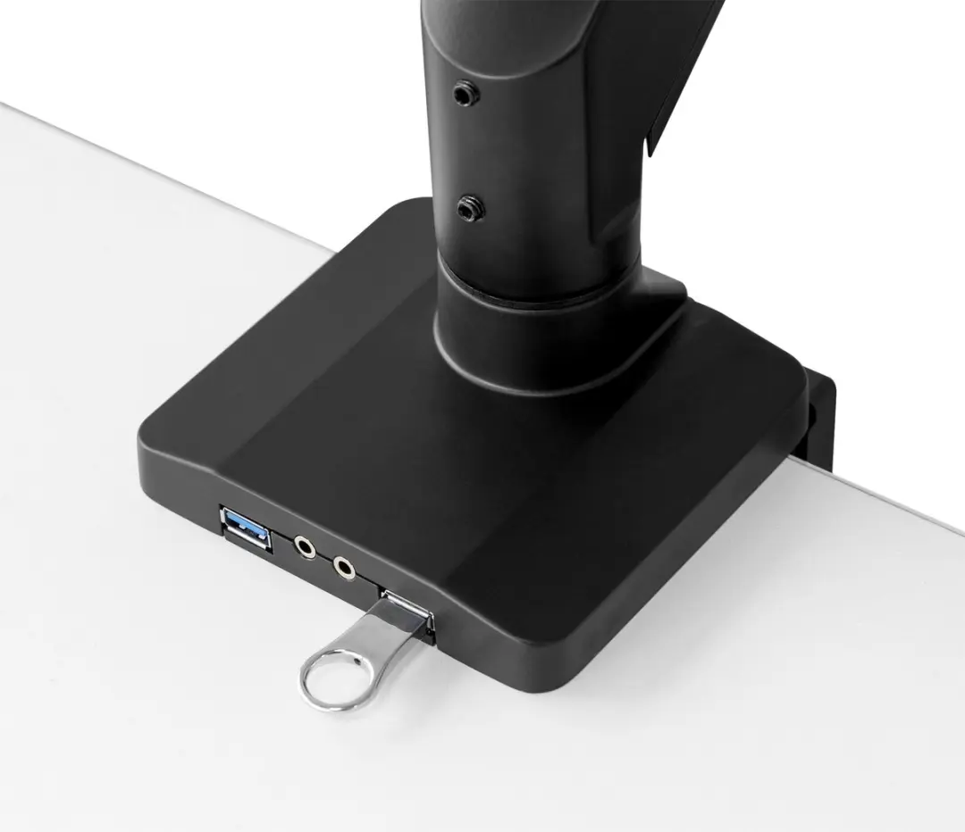 InLine 23172A Bureaubeugel 3 Monitoren - 17" - Zwart
